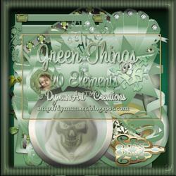 Green Things Scrap Kit - Click for larger view